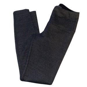 LYSSE Leggings Ponte Knit Signature Center Seam Skinny‎ Women Size XS Black Gray